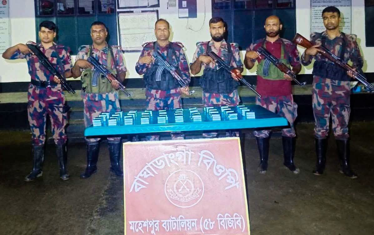 বিজিবির অভিযানে ৪৬৯ পিস ভায়াগ্রা উদ্ধার