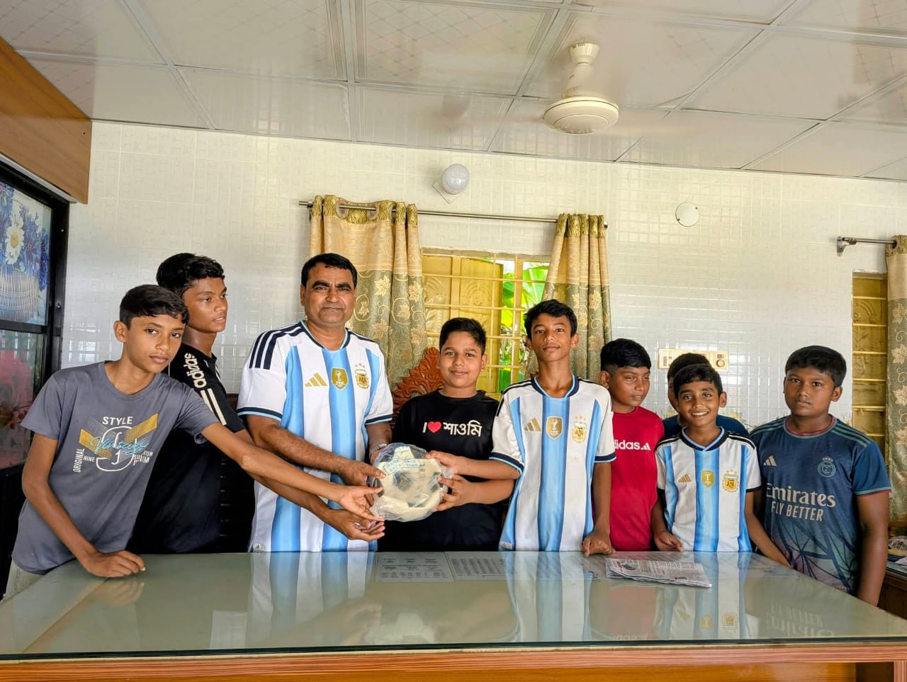 ক্রীড়ায় শক্তি, তারুণ্যে জাগরণ,মাদকমুক্ত গড়ার প্রত্যয়