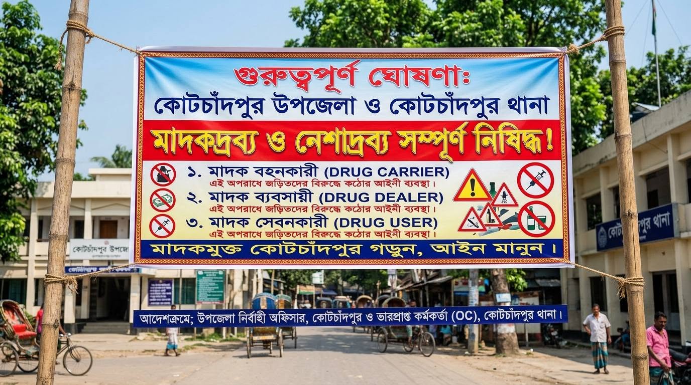 মাদকমুক্ত সমাজ গঠনে কমিটি গঠন