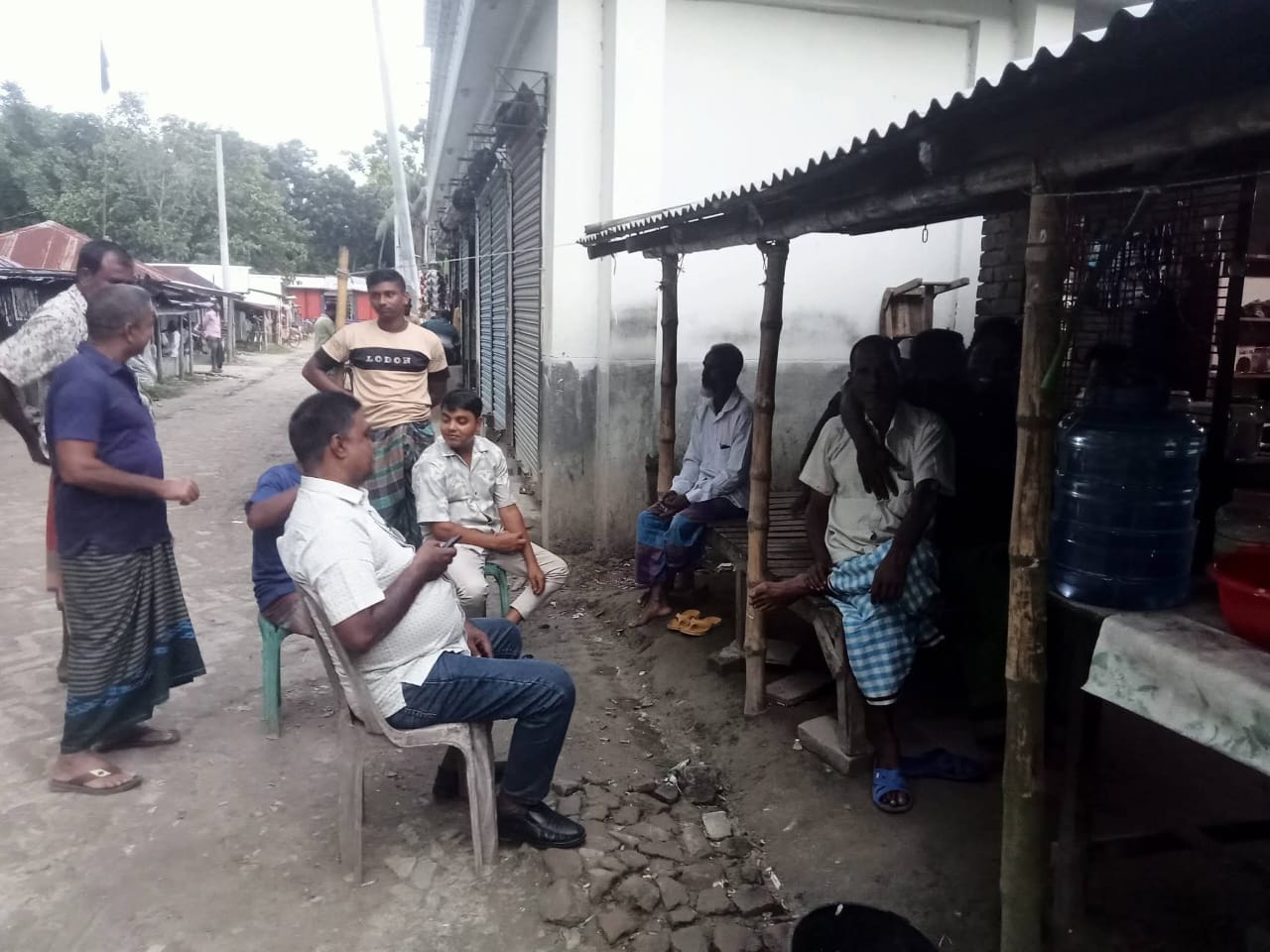 ইউনিয়ন পরিষদ নির্বাচন সামনে রেখে চেয়ারম্যান পদপ্রার্থীর গণসংযোগ