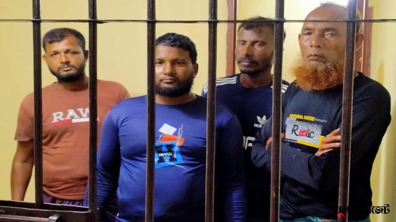 সুন্দরবনে নিষিদ্ধ সময়ে অবৈধ অনুপ্রবেশ; আটক ৪