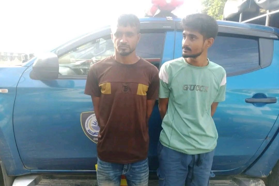 মাদকবিরোধী অভিযানে গ্রেপ্তার ২