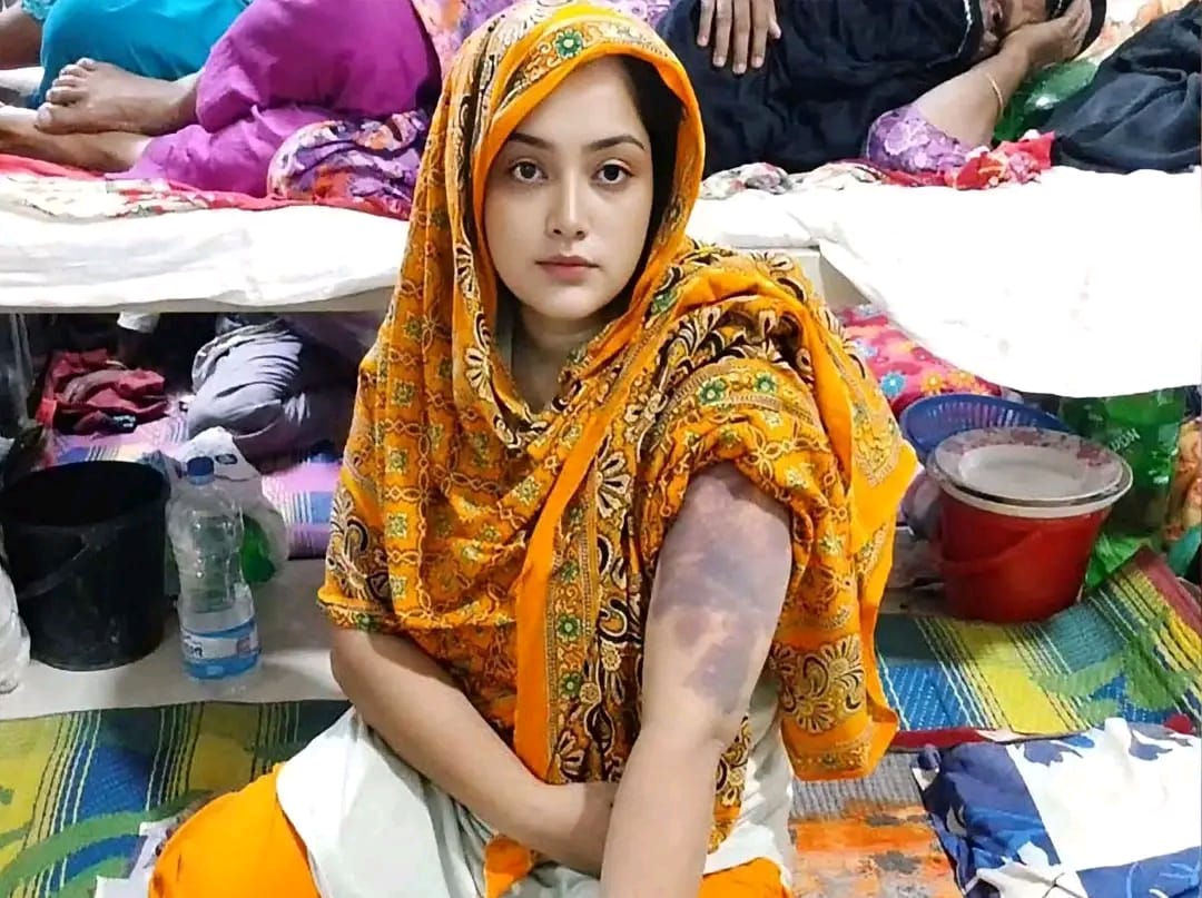 নারীকে ঘরে ঢুকে মারধরের অভিযোগ