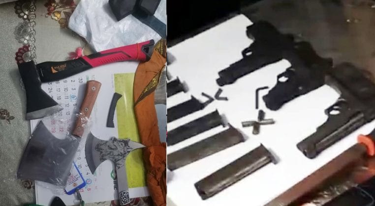 ভাড়া বাসা থেকে ৩ বিদেশি পিস্তলসহ বিপুল অস্ত্র উদ্ধার