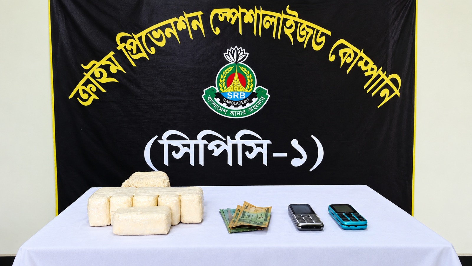 যৌথ অভিযানে ১৪ হাজার ইয়াবাসহ মাদক কারবারি গ্রেপ্তার