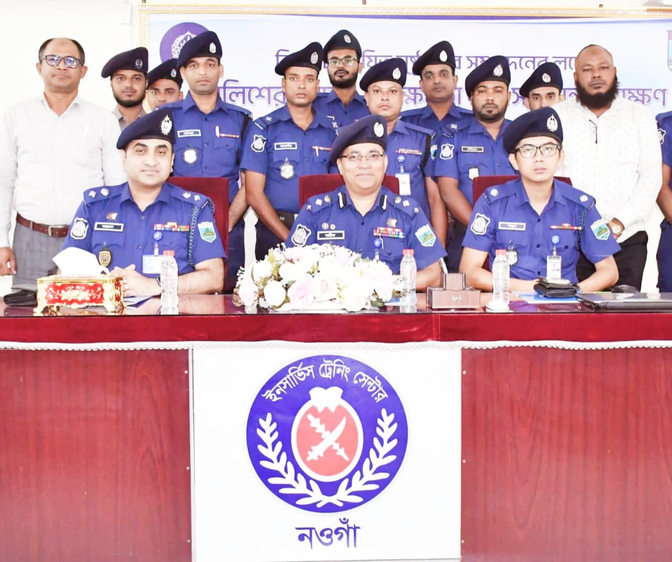 স্থানীয় সরকার নির্বাচন কে সামনে রেখে পুলিশের প্রশিক্ষণ উদ্বোধন