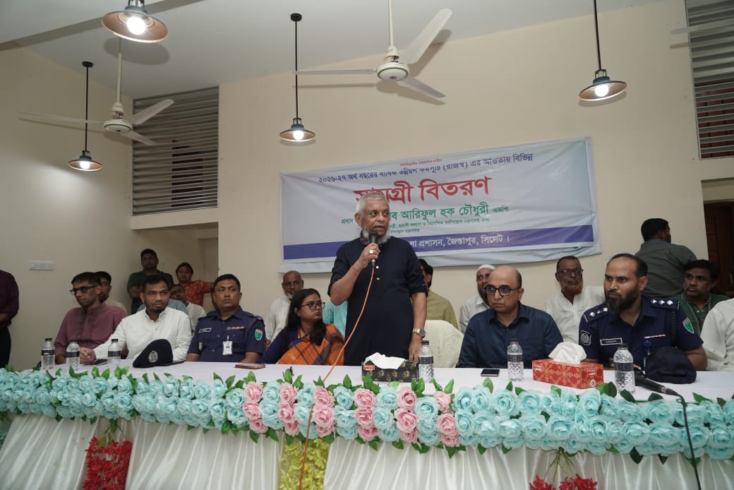 জৈন্তাপুরের উন্নয়নে ডিসেম্বরের মধ্যে দৃশ্যমান পরিবর্তন আসবে; শ্রম ও কর্মসংস্থান মন্ত্রী