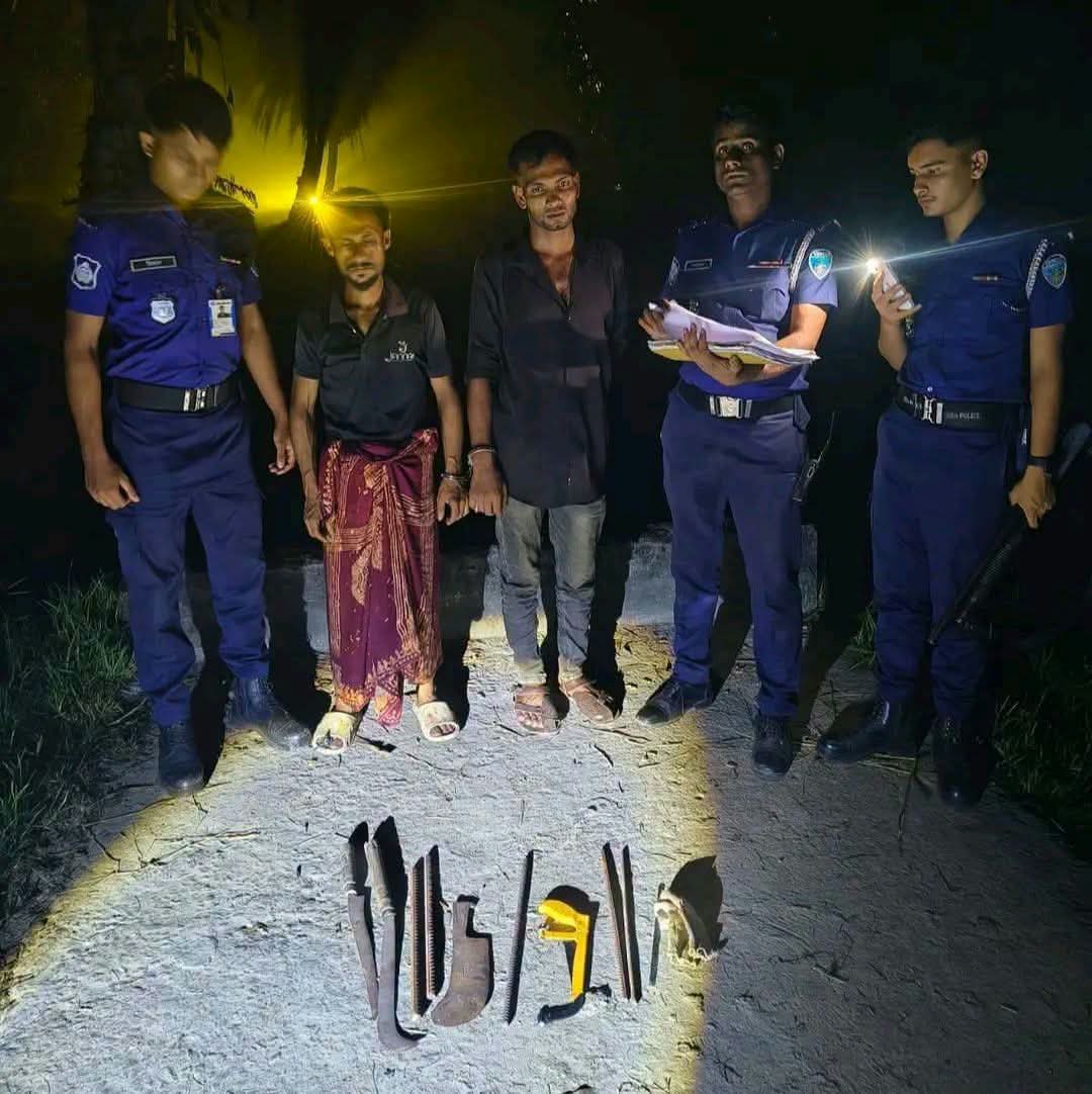 বুড়িচংয়ে ডাকাতির প্রস্তুতি, দেশীয় অস্ত্রসহ আটক-২
